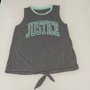 Girls racerback shirt size 8